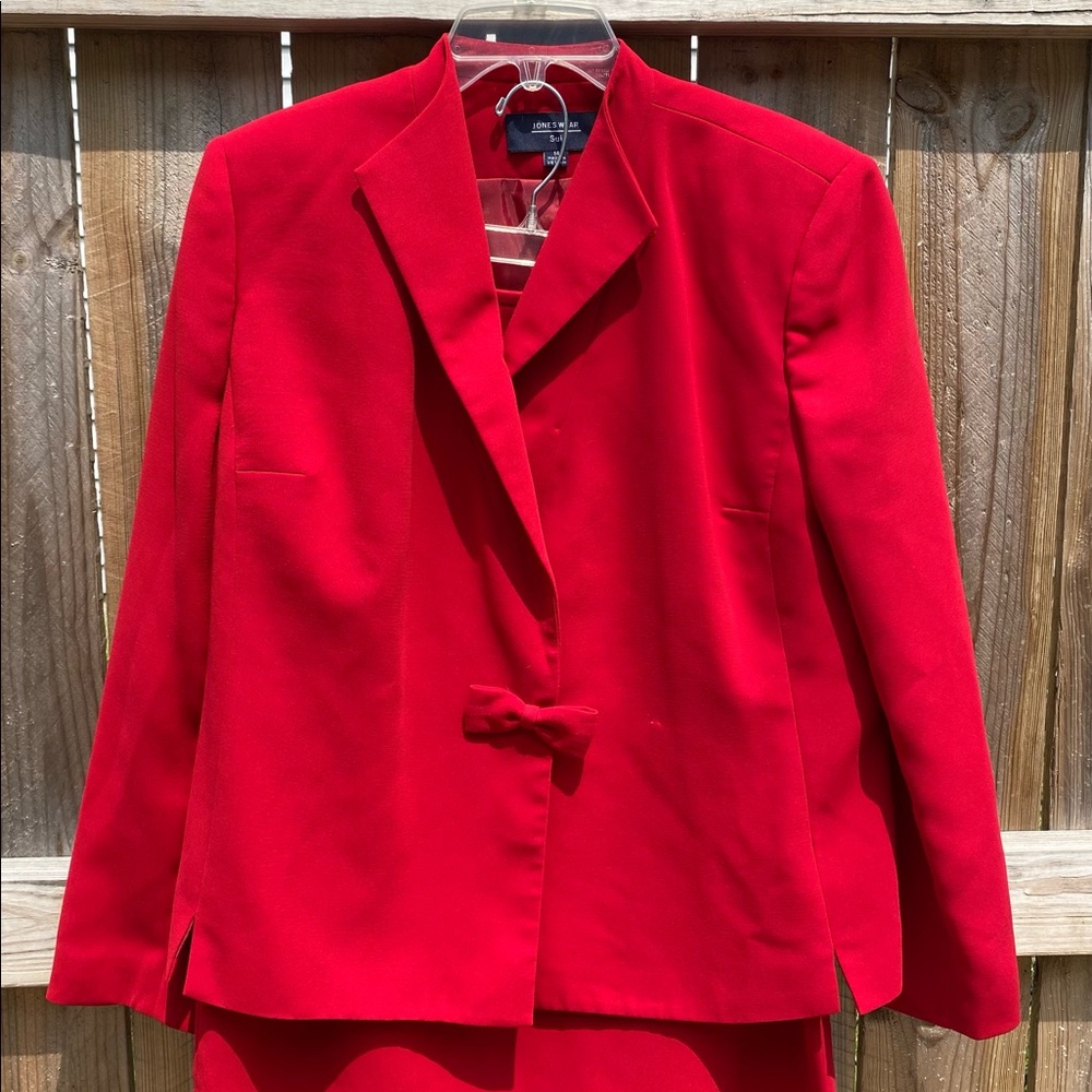 2 piece Red Suit